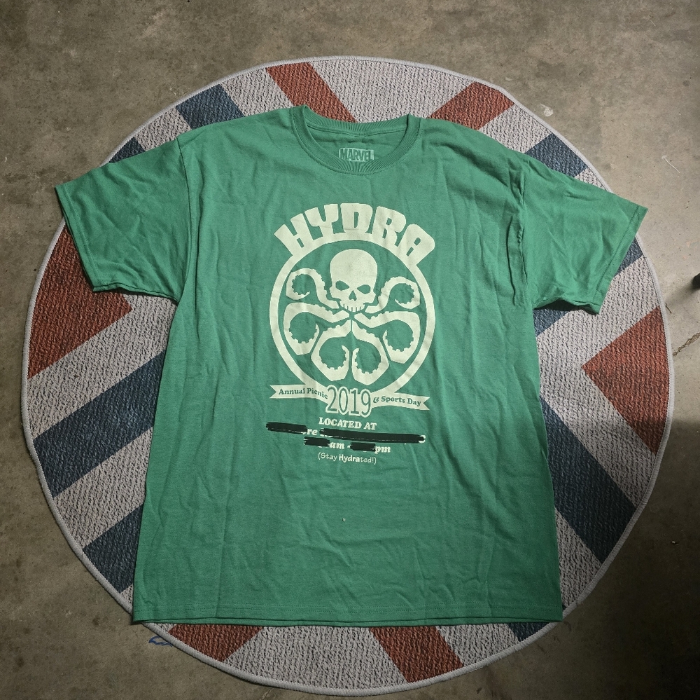 Marvel Green Hydra Graphic Tee